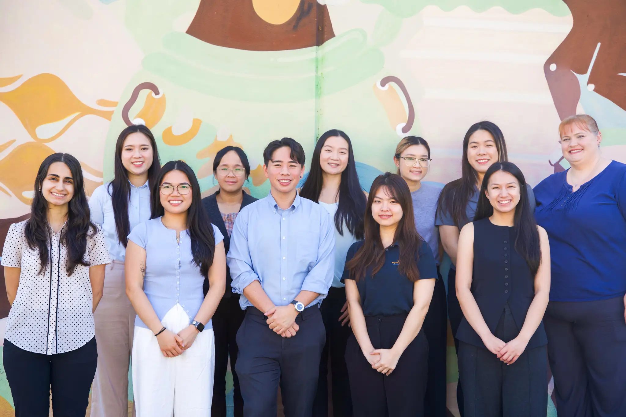 The team of speech pathologists and occupational therapists at Brighter Futures Allied Health