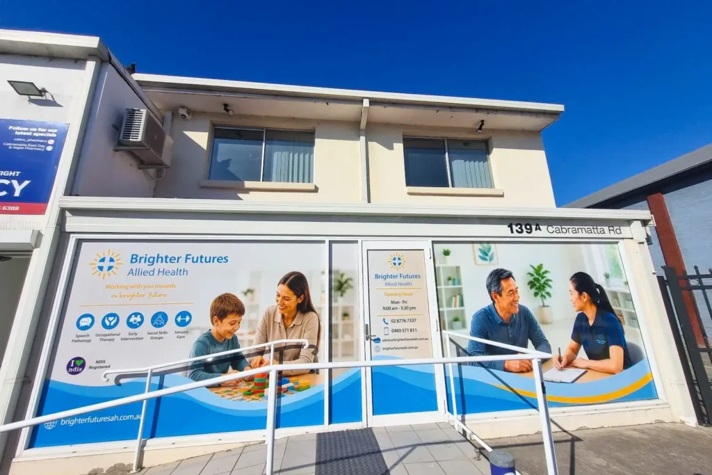 Brighter Futures Allied Health Cabramatta facade